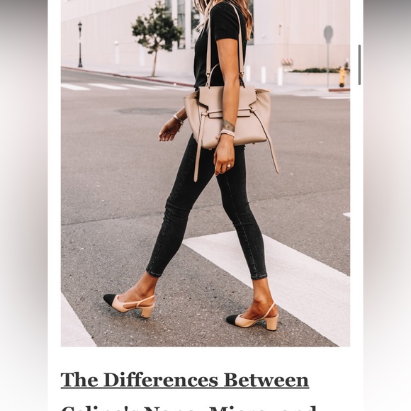 Authentic Celine grained mini belt bag - Picture 11 of 11